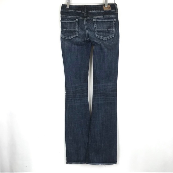 American Eagle Artist Bootcut Jeans Size 0 Long - Picture 4 of 7